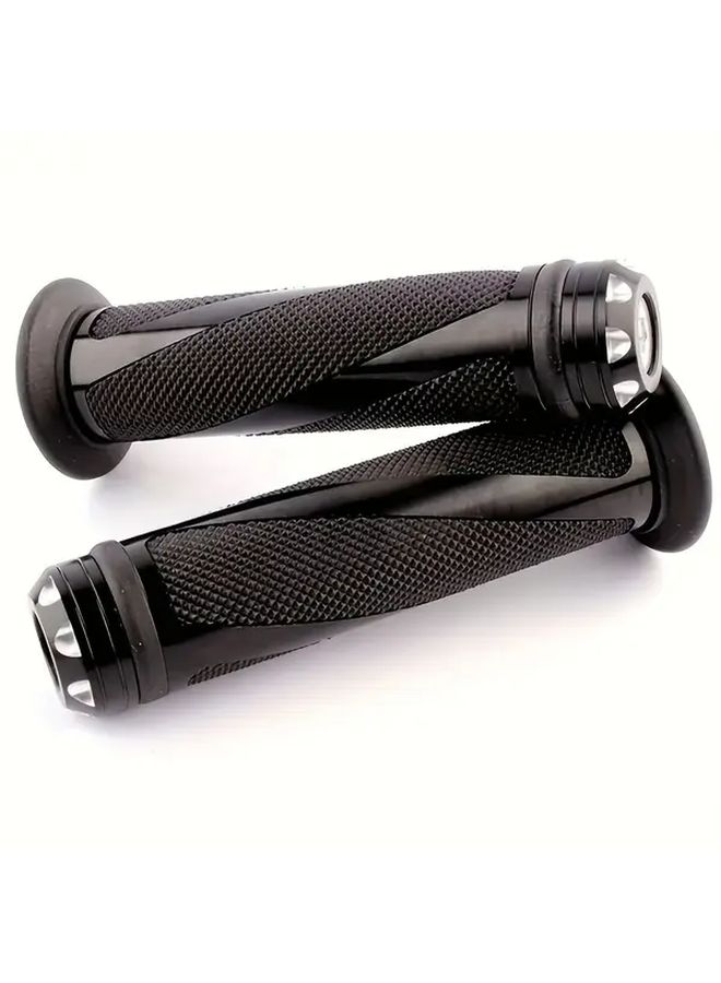Universal Lockable Rubber Mountain Bike Handlebar Grip Cycling Accessories Golden - Image 5