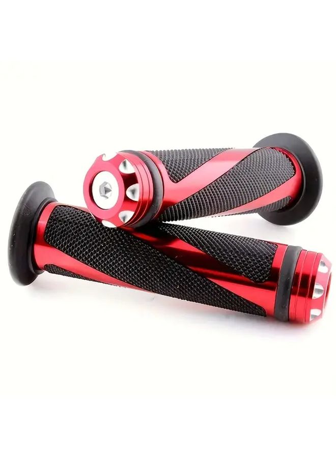 Universal Lockable Rubber Mountain Bike Handlebar Grip Cycling Accessories Golden - Image 3