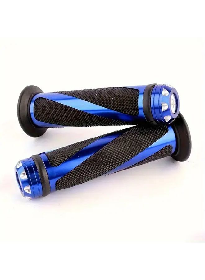 Universal Lockable Rubber Mountain Bike Handlebar Grip Cycling Accessories Golden - Image 4