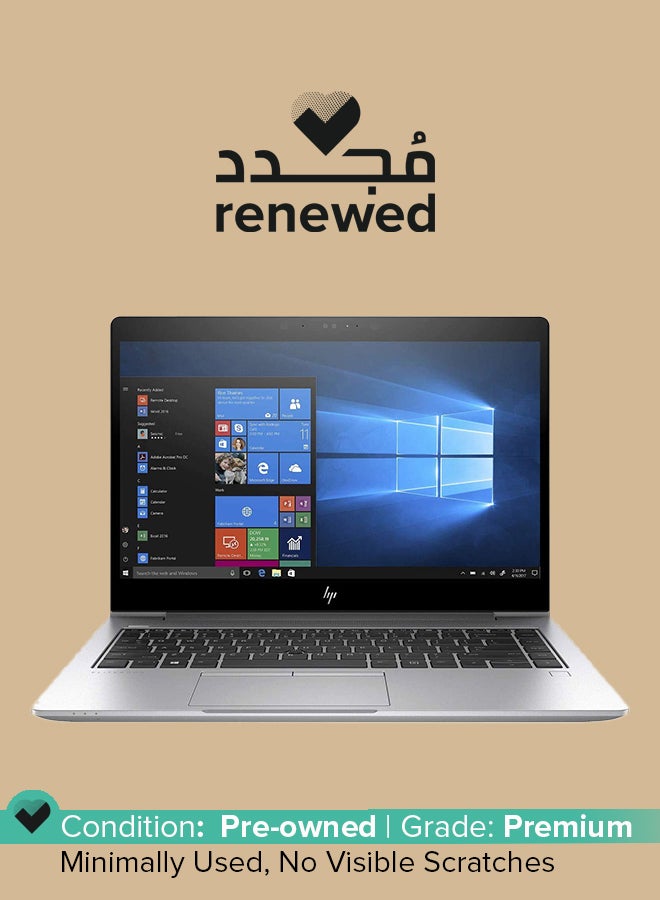 HP مجدد - لابتوب EliteBook 840 G5 بشاشة HD مقاس 14 بوصة، مع معالج Core i5 من الجيل السابع/ذاكرة RAM DDR4 سعة 16 جيجابايت/قرص SSD سعة 512 جيجابايت/نظام Windows 10 Pro - Image 1
