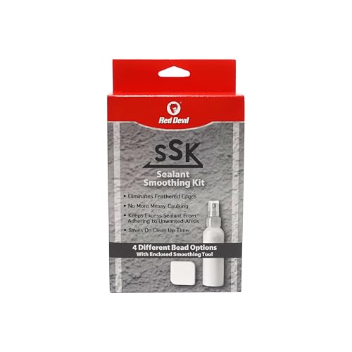 Red Devil 0567 Smoothing Kit, Sealant Smoother, Caulk Finisher, Clear - Image 1