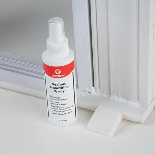 Red Devil 0567 Smoothing Kit, Sealant Smoother, Caulk Finisher, Clear - Image 3
