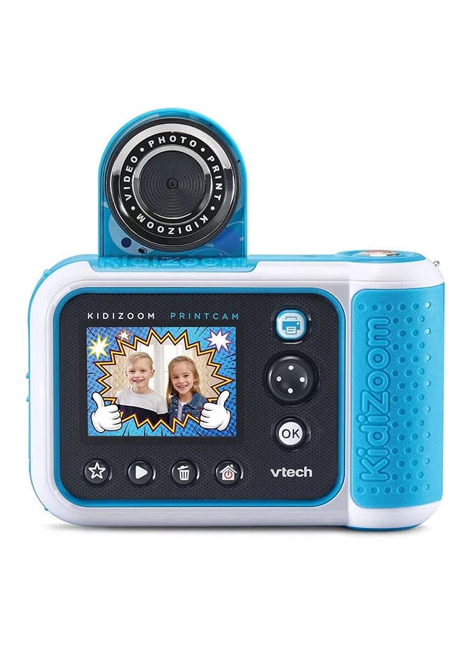 vtech - Kidizoom Printcam Digital Camera For Children - Blue - Image 1