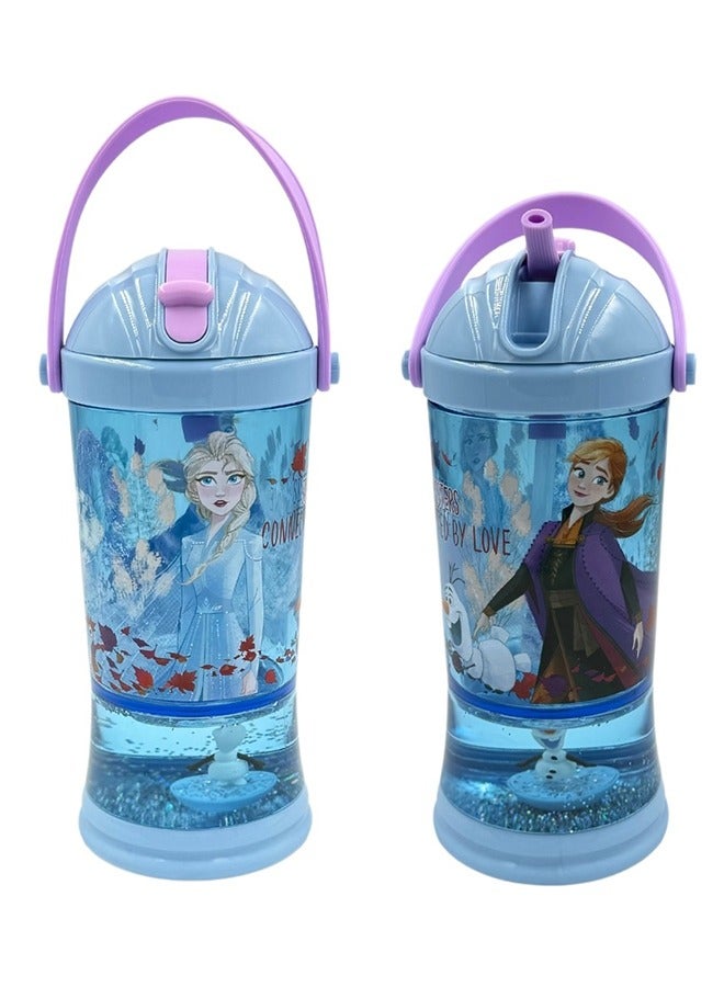 ديزني مطاره للاطفال بمصاص مزين بطبعة فروزن - Image 2