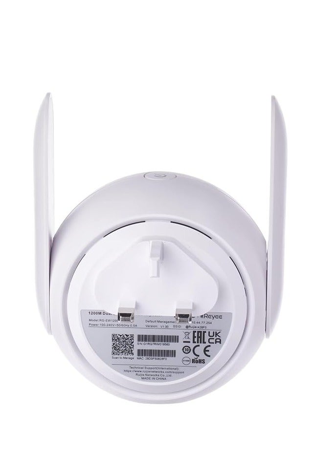 Ruijie RG-EW1200R 1200Mbps Dual-Band Mesh Wi-Fi Extender - Image 2
