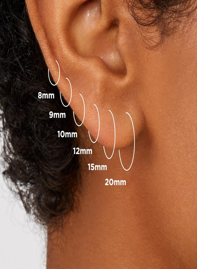 BaubleBar Three Pointer Earring Set - Fun Basketball and Hoop Statement Earrings, Novelty Earrings for Women, Costume Jewelry - Image 2