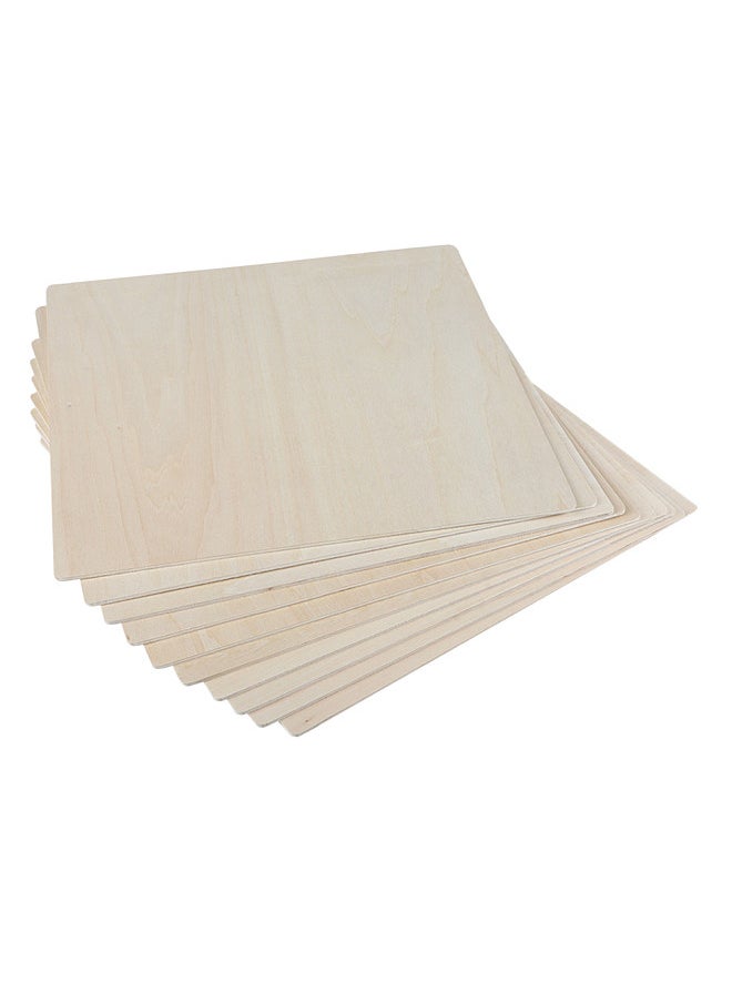 Creality 3D Laser 10pcs Module Basswood Plywood Sheets 8x8x1/8'' Wood Pieces Materials Suitable for laser Engraving and Carving DIY Projects   Home Decoration  - Image 1