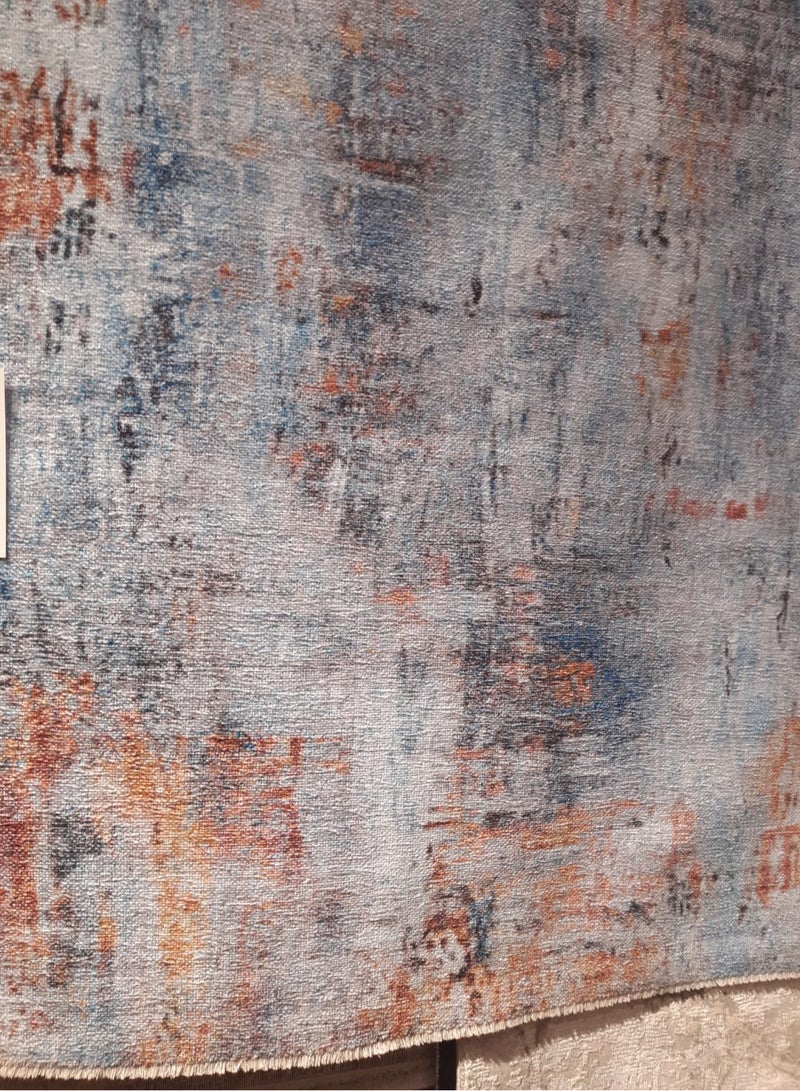 سجادة تركية مصنوعة آليا بلون 120x180 سم لغرفة المعيشة - Image 2
