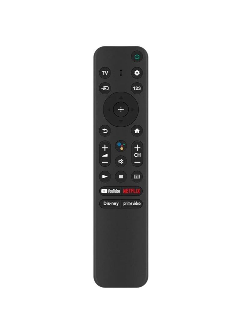 Sony Corporation - New RMF-TX800U MG3-TX800U Voice Remote Control with MIC Fit for Sony Bravia HDR LED Smart 2022 TV KD-50X85K KD-75X85K KD-85X85K XR-65X90K KD-55X80K XR-65A80K XR-55X90K XR-85X95K KD-55X85K KD-43X85K - Image 1