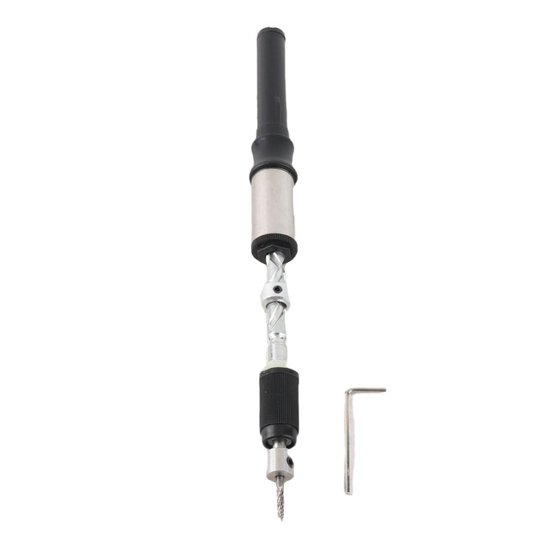 Badminton Grommet Remover Forward and Reverse Adjustable Semi Automatic Rotation Badminton Racket Nail Setter Tool - Image 1