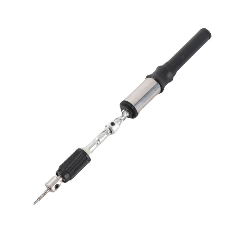 Badminton Grommet Remover Forward and Reverse Adjustable Semi Automatic Rotation Badminton Racket Nail Setter Tool - Image 3