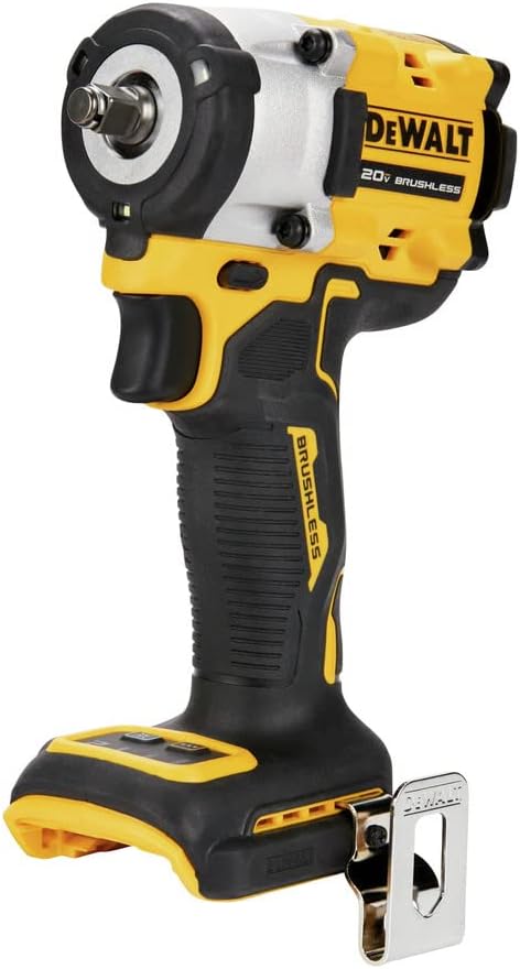 DEWALT ATOMIC 20V MAX 38 in Cordless Impact Wrench with Hog Ring Anvil Tool Only DCF923B - Image 1