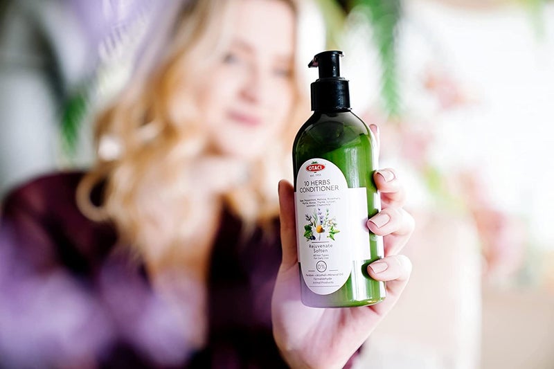 OTACI Herbal Rejuvenate Hair Conditioner â€“ Vegan Conditioner with Rosemary, Chamomile & Olive Oil for Hydration, Shine, Strength & Frizz Control â€“ Silicone-Free (250 ml) - Image 5