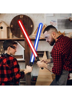 Light Sabers For Kids Light Up Saber Fx Dual Swords Set With Motion Sensitive Sound For Galaxy War Fighters And Warriors Halloween Party Birthday Presents (2 Pack) - pzsku/Z577F6E6EDB7C7F4437ECZ/45/_/1692164158/4eec139a-5044-4481-81d8-ef0096208bdf