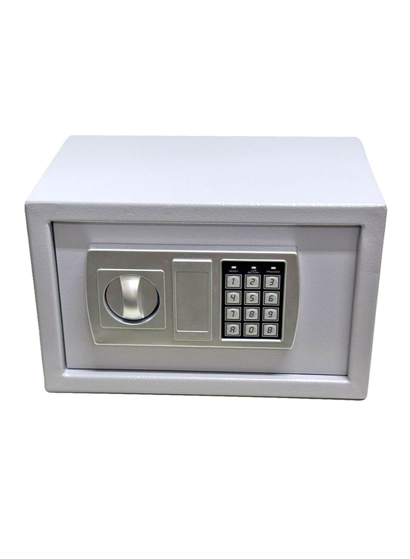 تجوري خزنة فندقية أمنية - مقاومة للحرائق نوع القفل ( لوحة أرقام دجتال + مفتاح ) مقاس 20*31*20 سم 5 كيلو - Image 2