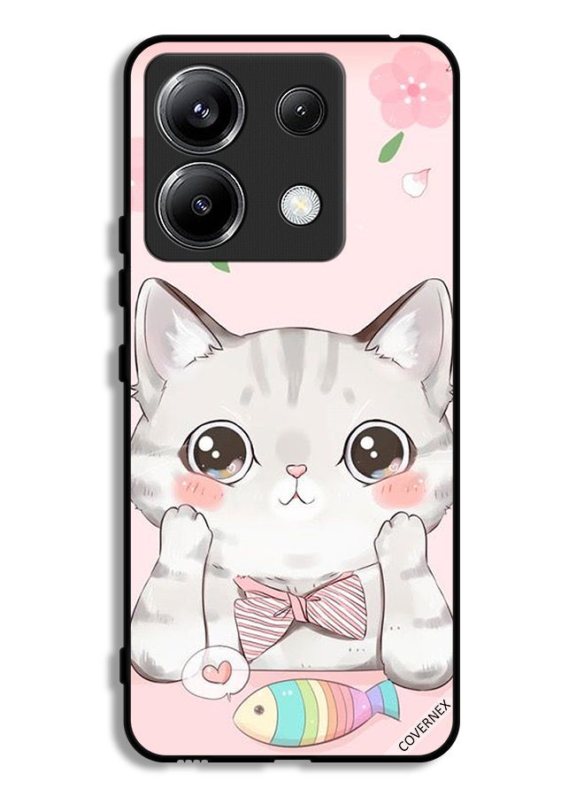 Covernex Xiaomi Redmi Note 13 Pro 5G Protective Case Cover Cat Fish - Image 1