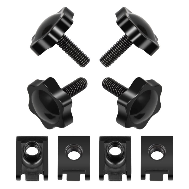 Amazicha Theft Deterrent Saddlebag Locks Saddle Bag Lock Black Fit for Harley Davidson Touring Street Glide Electra Glide Road King Road Glide 1988Later - Image 2