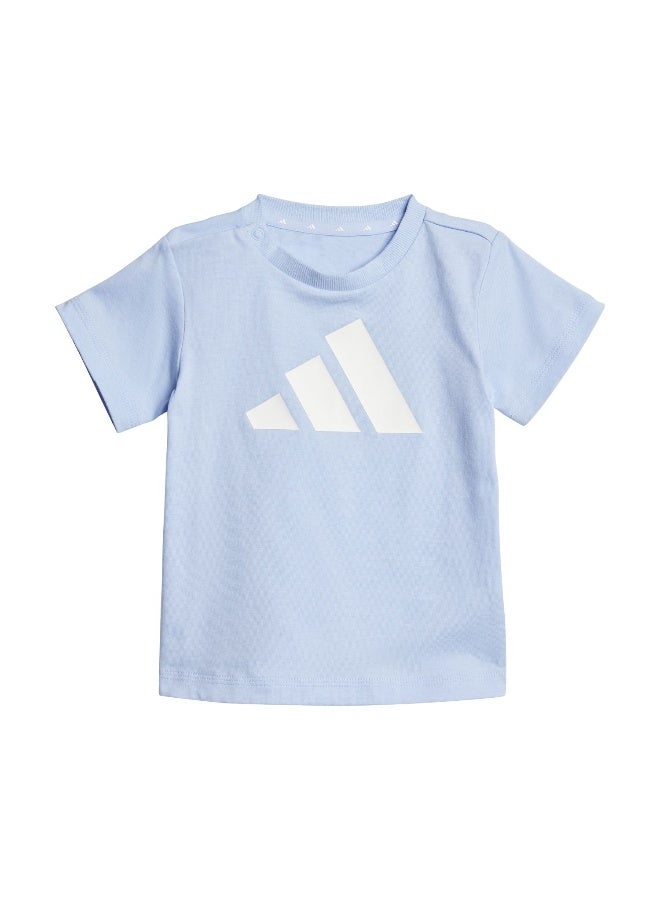 Adidas I Bl T-Set 160 Blue Training Suits For Infant 0-3M - Image 2
