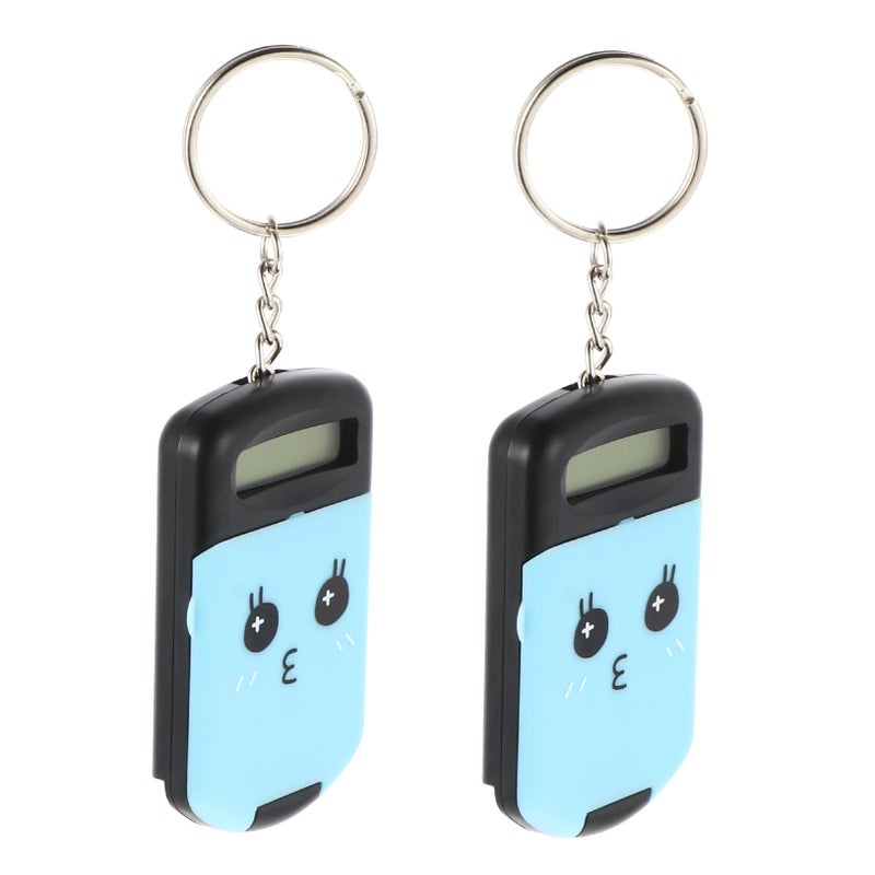 Cute Cartoon Design Portable Calculator 2 Pack Durable Plastic For Students And Office Use - Image 2