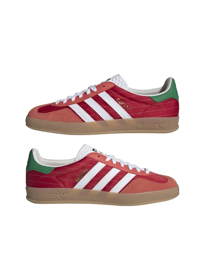 اديداس اوريجينالز Gazelle Indoor Red Originals Shoes
