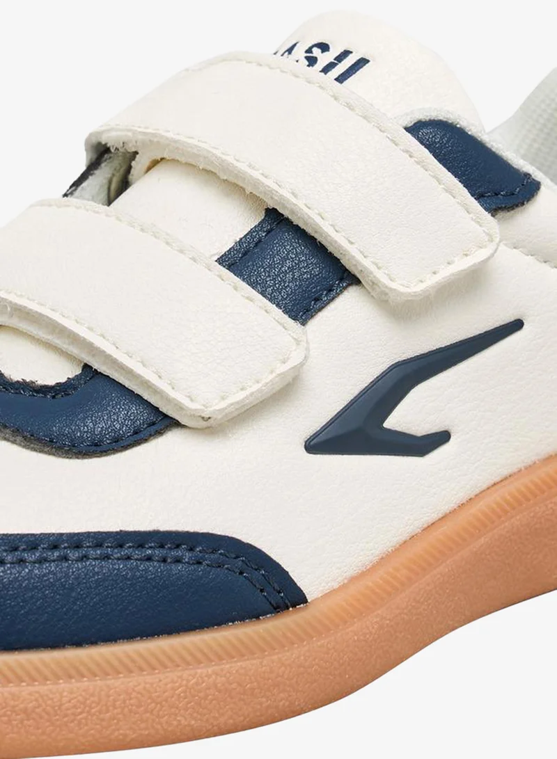 Dash NAVY Boys Hook & Loop Ankle Sneakers for Men | Best Price UAE