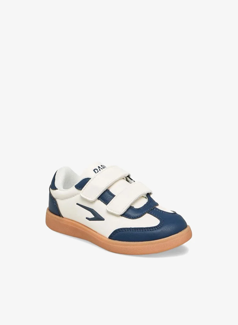 Dash Boys Hook & Loop Ankle Sneakers