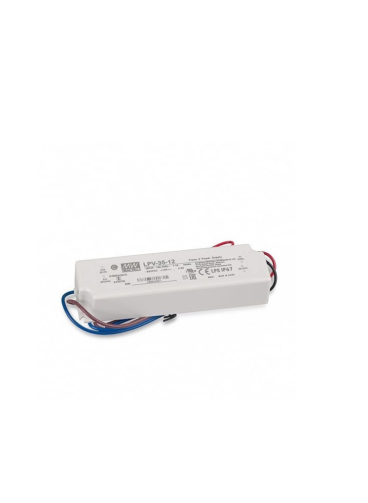 Meanwell Mean Well LED Power Supply Transformer LPV-35-12 - Image 1