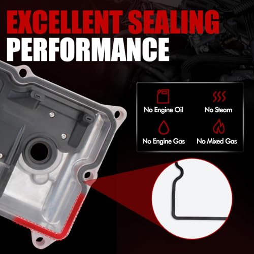 MITZONE غطاء صمام ألمنيوم MITZONE محدث متوافق مع نيسان ألتيما سنترا SE-R SE-R SpecV 2.5L L4 - بنزين 2002-2006 - Image 2