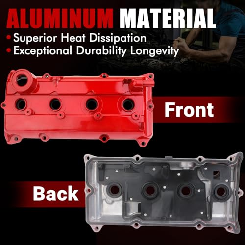 MITZONE غطاء صمام ألمنيوم MITZONE محدث متوافق مع نيسان ألتيما سنترا SE-R SE-R SpecV 2.5L L4 - بنزين 2002-2006 - Image 4