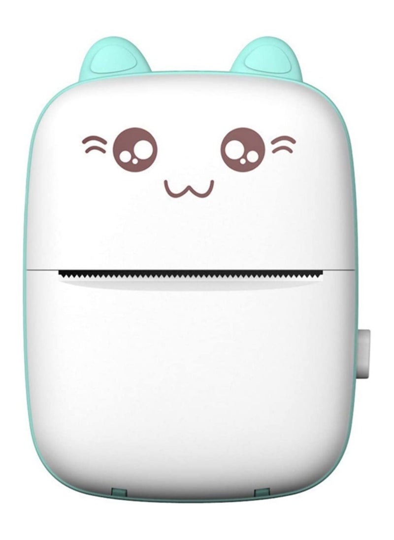 SHOPI Portable Pocket Printer BT Thermal Printer with Thermal Printing Paper USB Cable for Note Photo Web Document Printing  - Image 1