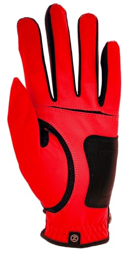 Zero Friction Men's Golf Gloves, Left Hand, One Size, Red - Image 2