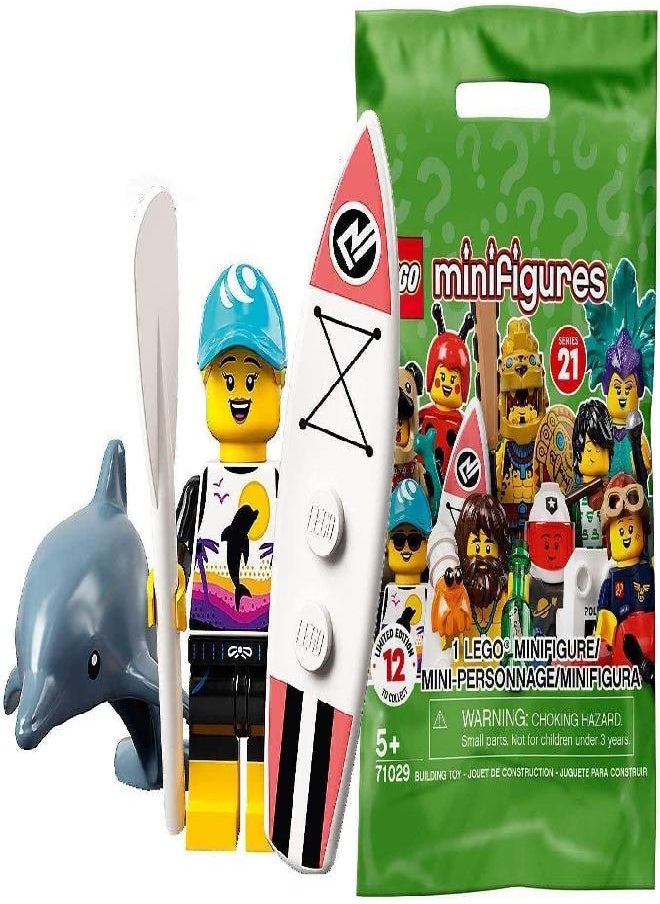 LEGO - LEGO 71029 Collectable Minifigures Series 21 - Paddle Surfer - Image 1