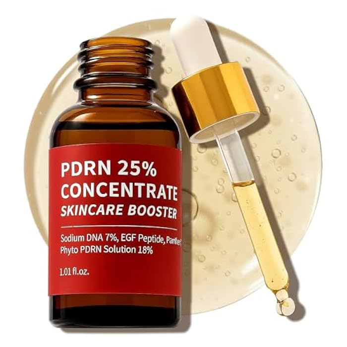 CELDYQUE Salmon DNA PDRN 250,000 ppm Concentrate Skincare Booster - Microneedling Serum w/EGF Peptide & PDRN 25% Growth Factor - Anti-Aging Face Serum with Panthenol 1 Fl Oz Korean Skincare - Image 1