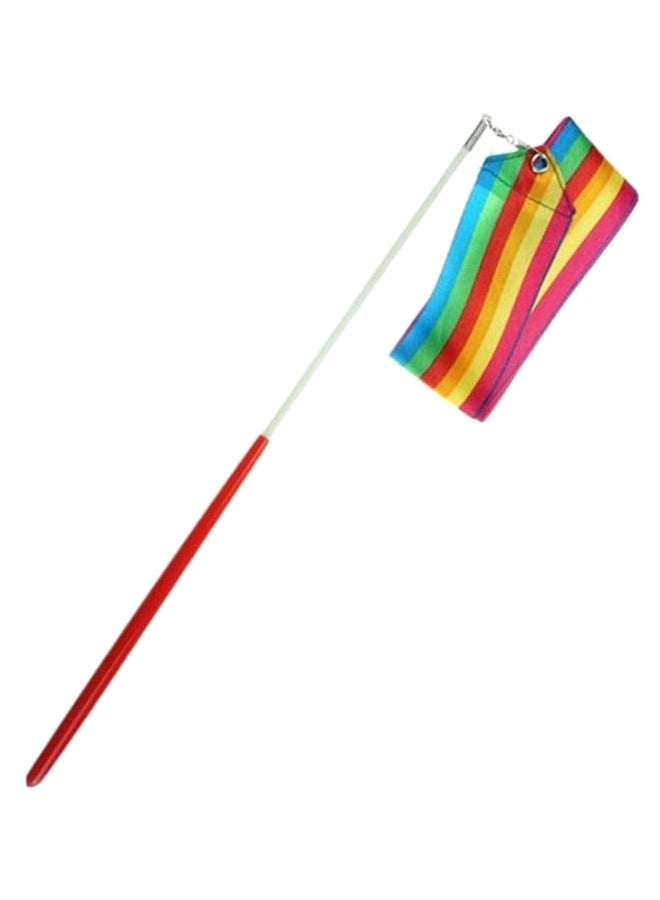 NIBEMINENT Dancing Gym Rhythmic Ribbons With Wand 4meter - Image 2