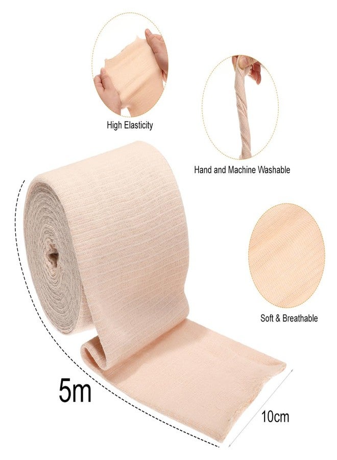 ILSSLI Tubular Support Bandage Elastic Sport Bandages Breathable Compression Bandage Roll Stockinette Tubing Gauze for Leg Knee, 4inchX5.5 Yard (Size F) - Image 2