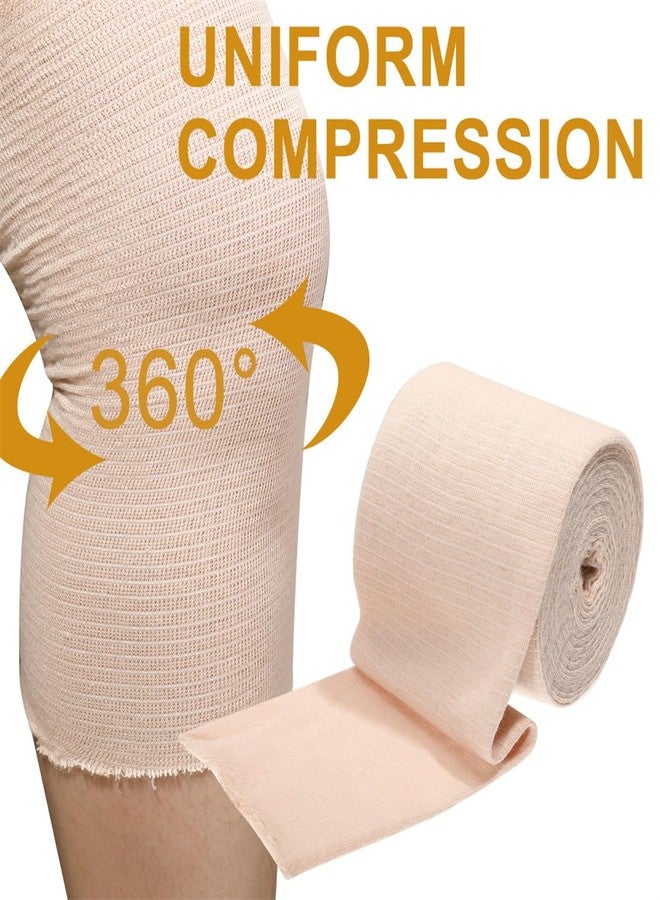 ILSSLI Tubular Support Bandage Elastic Sport Bandages Breathable Compression Bandage Roll Stockinette Tubing Gauze for Leg Knee, 4inchX5.5 Yard (Size F) - Image 3
