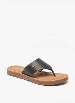 Women Solid Slip On Thong Sandals