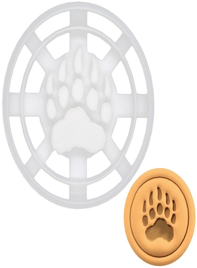 Bakerlogy Bear Single Paw Print Cookie Cutter, 1 piece - Bakerlogy - Image 1
