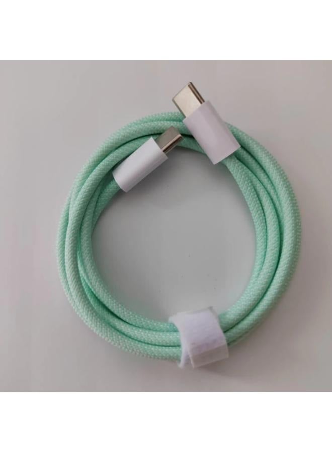 أرت لوك كابل شحن سريع من النوع C إلى النوع C لهاتف iPhone 15 Pro max/15 Pro/15 plus/15 قطعتين - Image 3