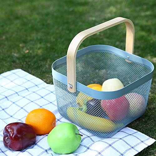 BLURISM Multipurpose Storage Organizer Fruit Basket and Picnic Basket for Kitchen and Home Ideal Basket for Storage and Organization - Image 1
