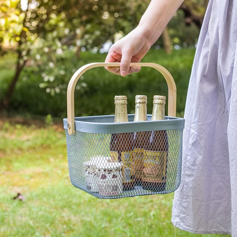 BLURISM Multipurpose Storage Organizer Fruit Basket and Picnic Basket for Kitchen and Home Ideal Basket for Storage and Organization - Image 5