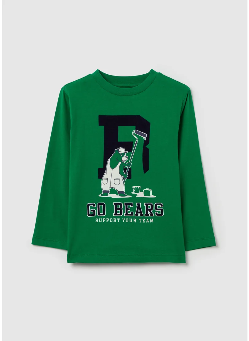 Ovs Long-sleeved T-shirt with print
