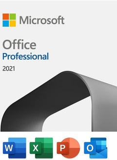 Microsoft Office Professional 2021 | Word, Excel, PowerPoint, Outlook | One-time purchase for 1 PC
