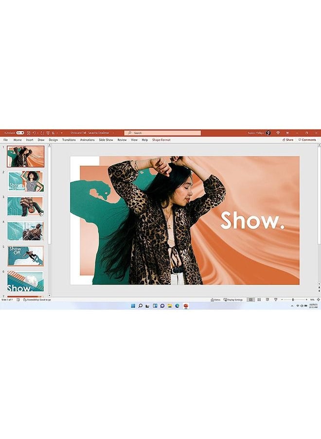 Microsoft - Microsoft Office Professional 2021 | Word, Excel, PowerPoint, Outlook | One-time purchase for 1 PC - Image 1