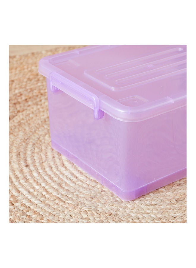 Home Box Rolling Storage Box with Wheels and Lid 15 Liter - Image 3