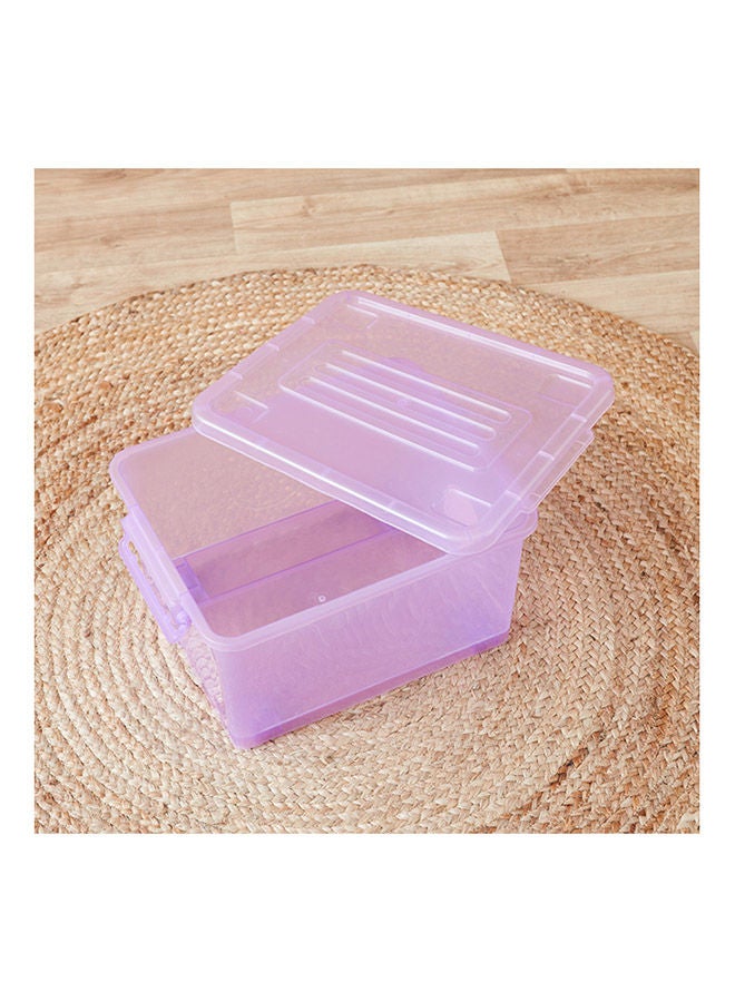 Home Box Rolling Storage Box with Wheels and Lid 15 Liter - Image 2