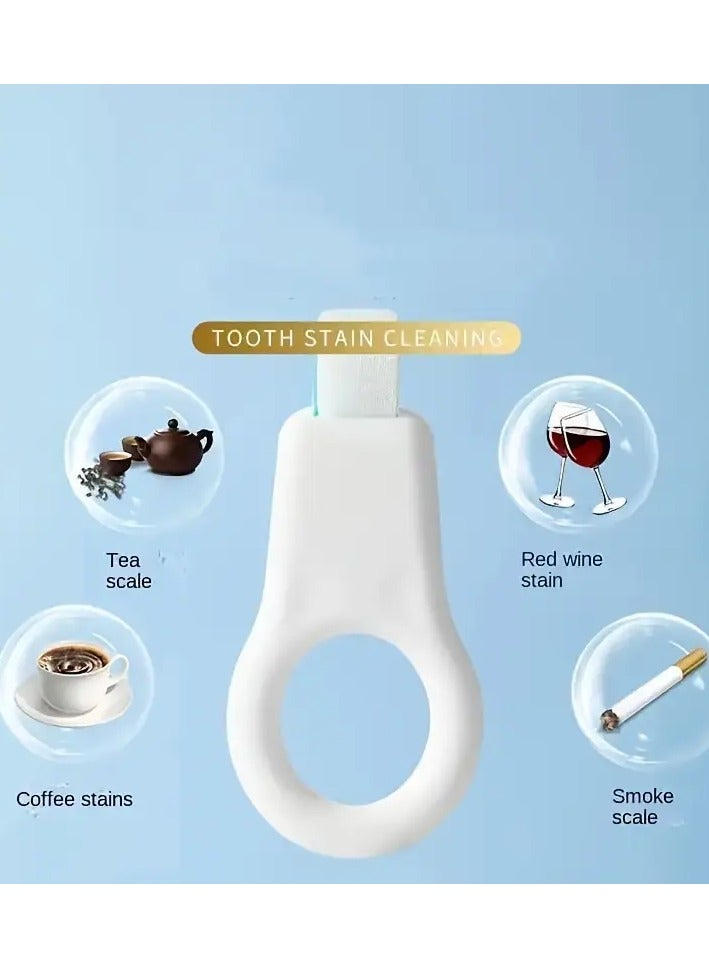 روزينو 4 قطع فرشاة أسنان سيليكون للبالغين-رأس كامل ، صلابة متوسطة ، غير معطرة ، عناية لطيفة باللثة ، إزالة البقع والبلاك ، منظف نظافة الفم للتنفس الطازج ، مقبض مهني عن طريق الفم للبالغين قبضة سهلة - Image 3