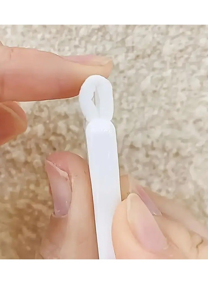 روزينو 4 قطع فرشاة أسنان سيليكون للبالغين-رأس كامل ، صلابة متوسطة ، غير معطرة ، عناية لطيفة باللثة ، إزالة البقع والبلاك ، منظف نظافة الفم للتنفس الطازج ، مقبض مهني عن طريق الفم للبالغين قبضة سهلة - Image 2