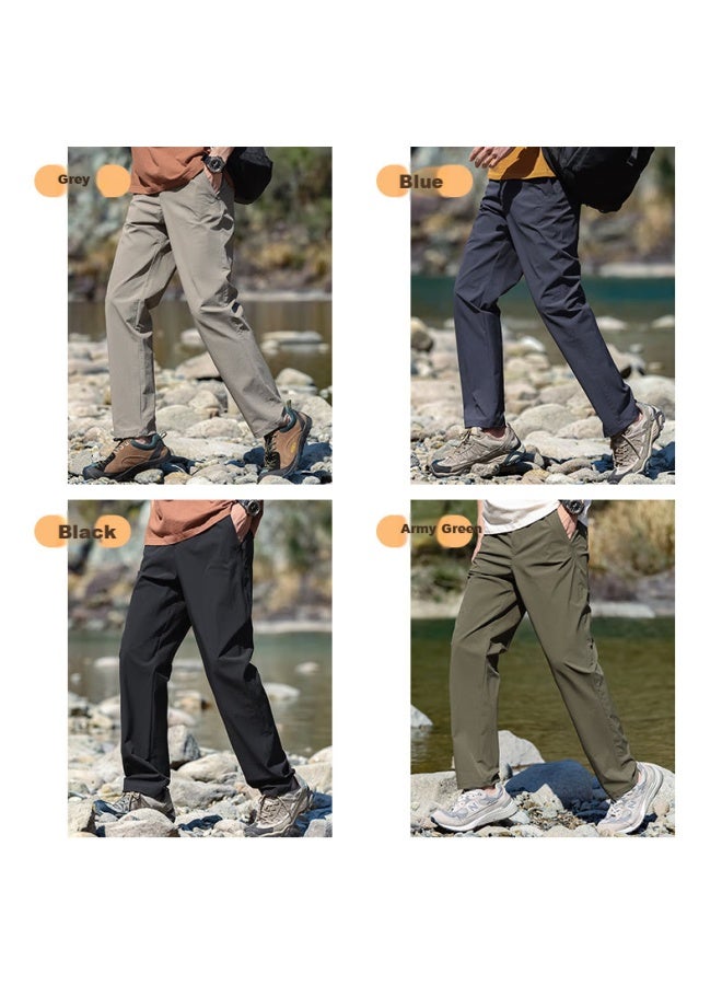Eastern Camel Men's Summer Ice Silk Quick-drying Thin Windproof Outdoor Sports Casual Pants Workwear Pants - Image 3