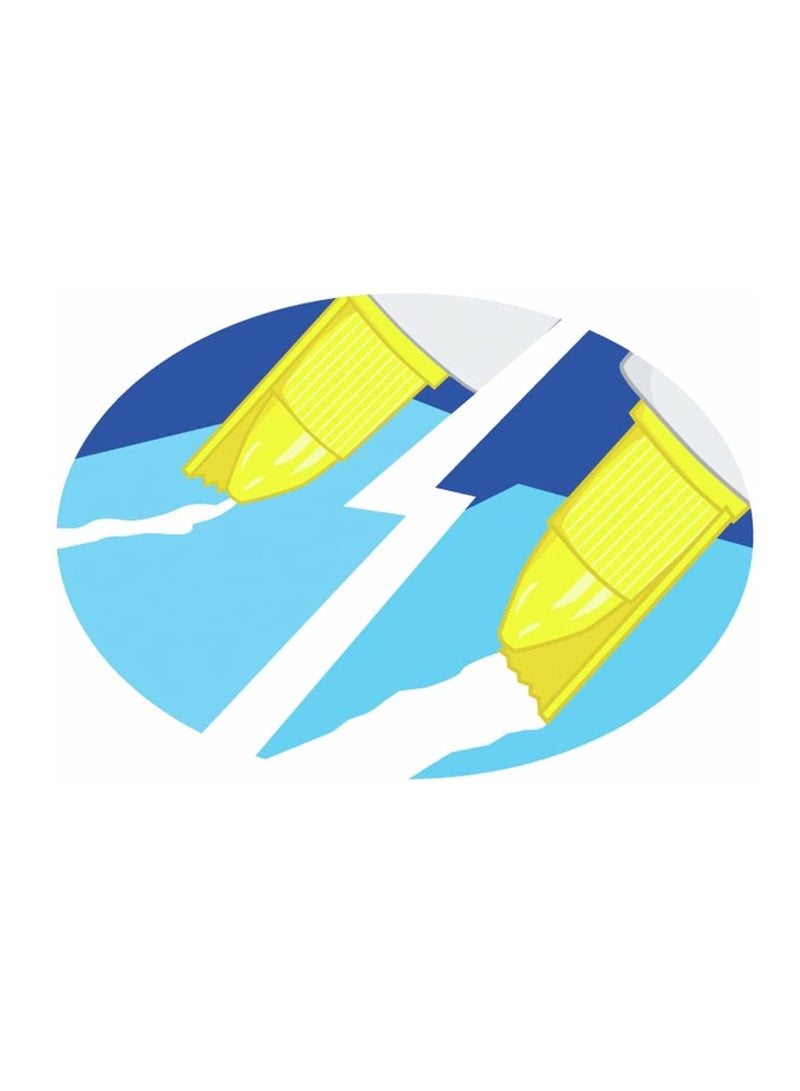 UHU 6-Piece Art and Craft White Glue 100ml Per Bottle - Image 4